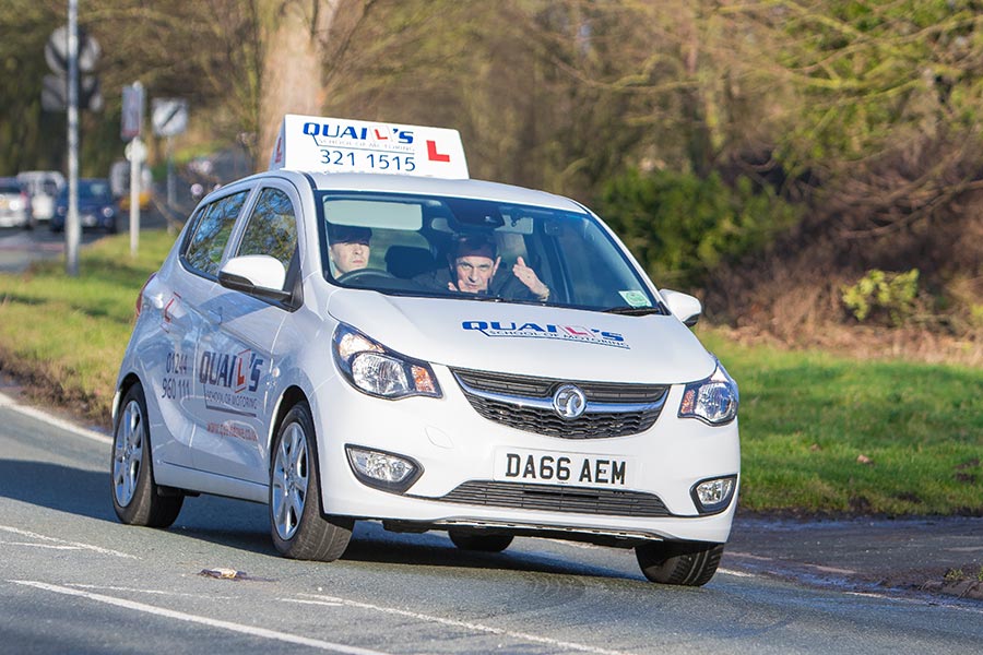 driving lessons Wirral - lost of choice including igo & Chris Kelly, we'd like to think you will pick Quails driving Lessons Wirral