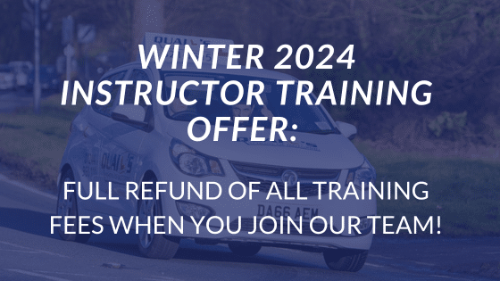WINTER 2024 - Learn to be a driving instructor with Quails